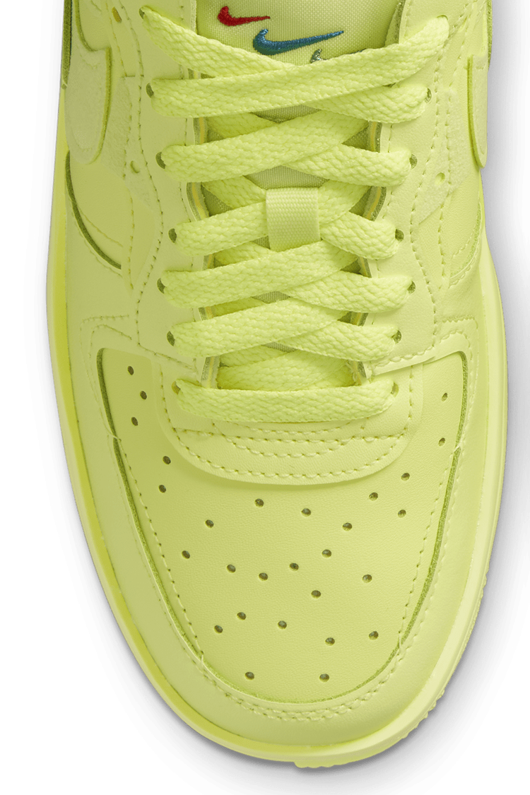 Neon yellow nike air force 1 best sale