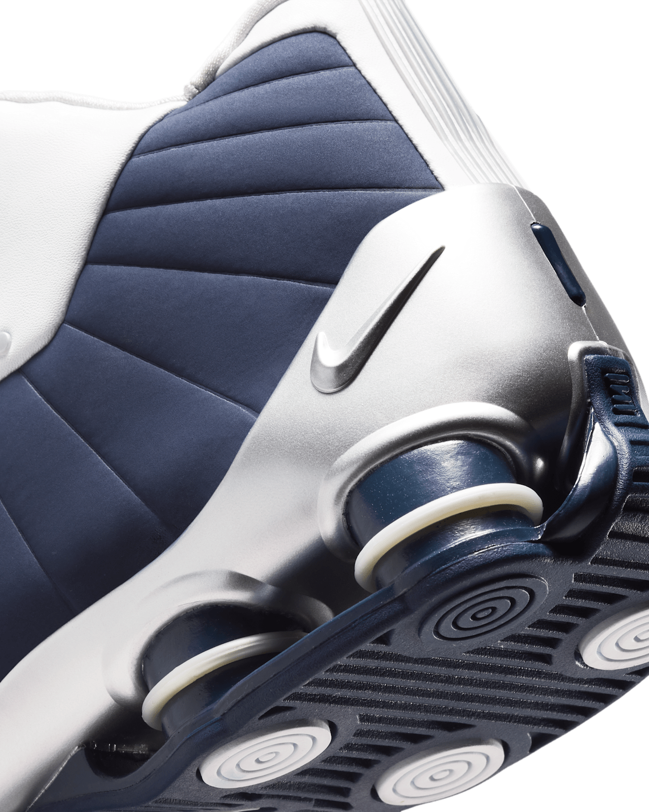 Nike Shox BB4 'White and Midnight Navy (Release Date)