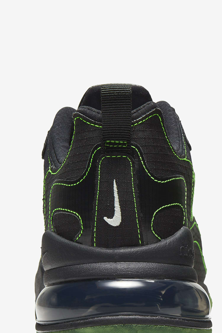 Air Max 270 React Black Electric Green Release Date. Nike SNKRS