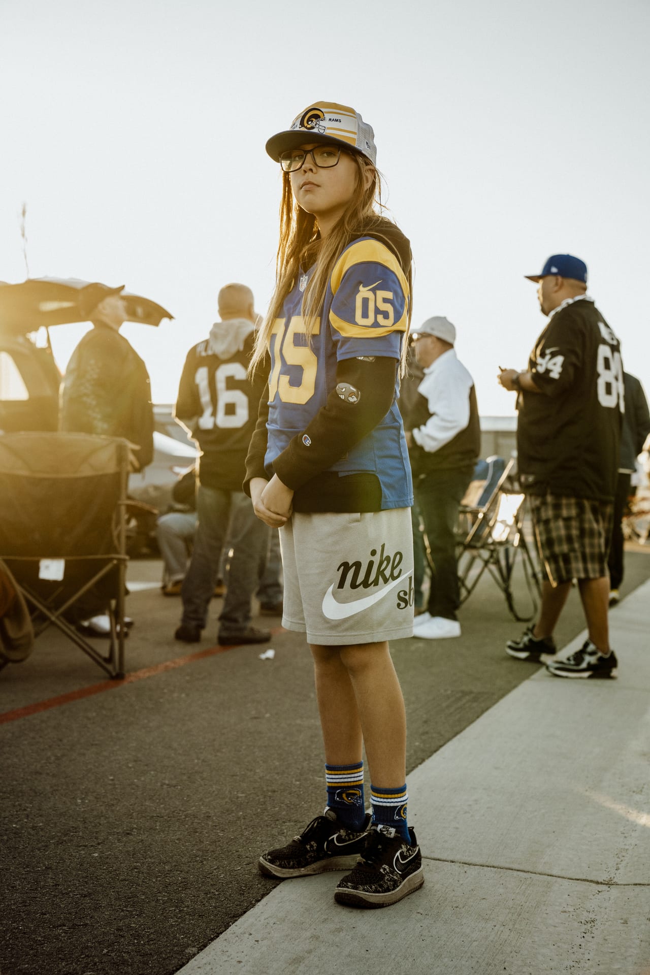 Street SNKRS x NFL: Las Vegas Raiders vs. Los Angeles Rams