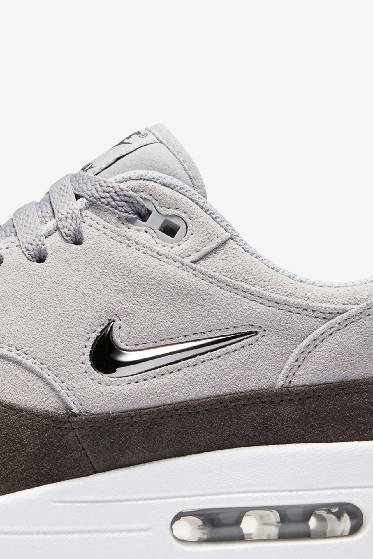 Nike air max 1 premium grey best sale