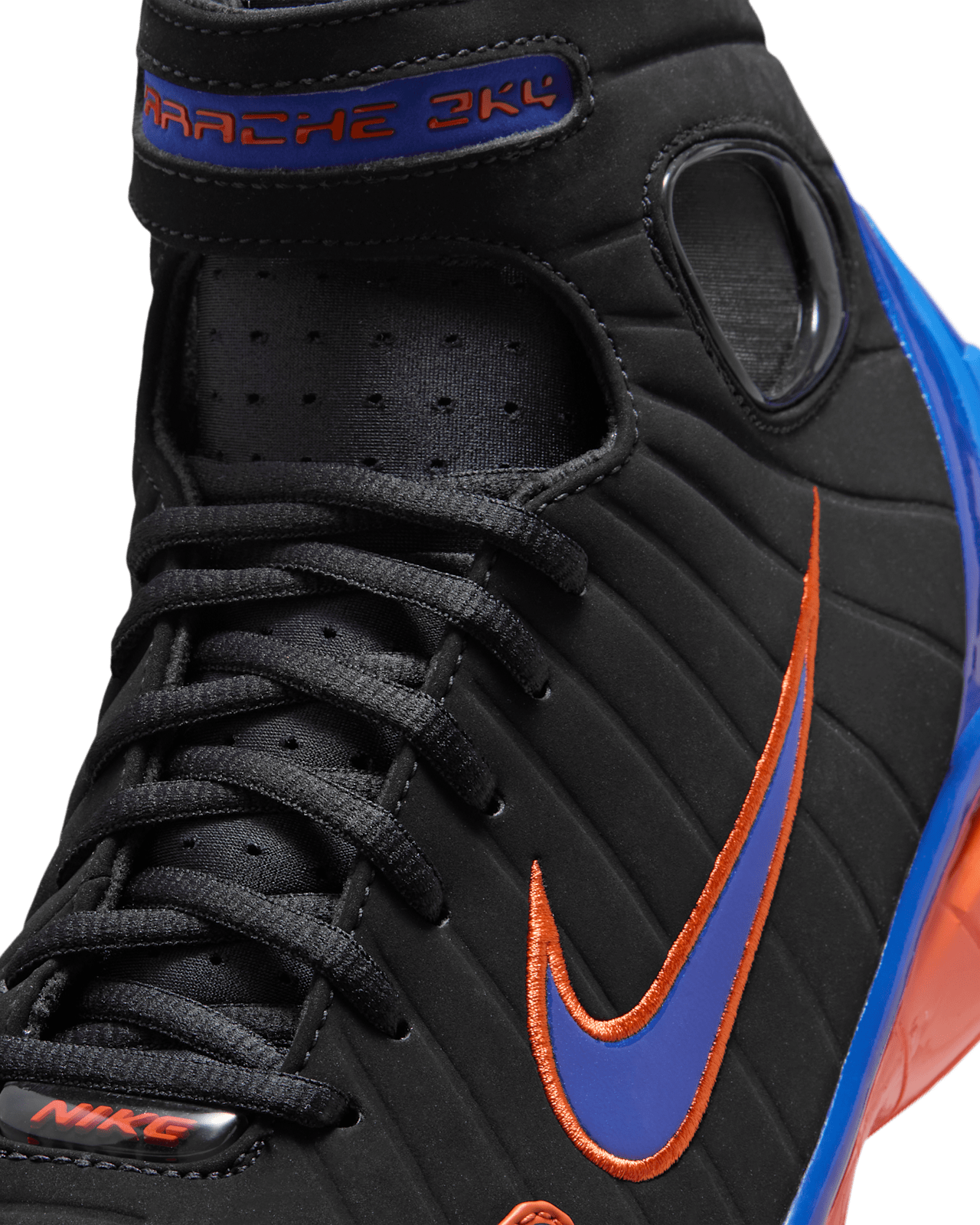 Date de sortie de la Air Zoom Huarache 2K4 Penny Hardaway "Varsity Royal and Safety Orange" (IV0345-001)