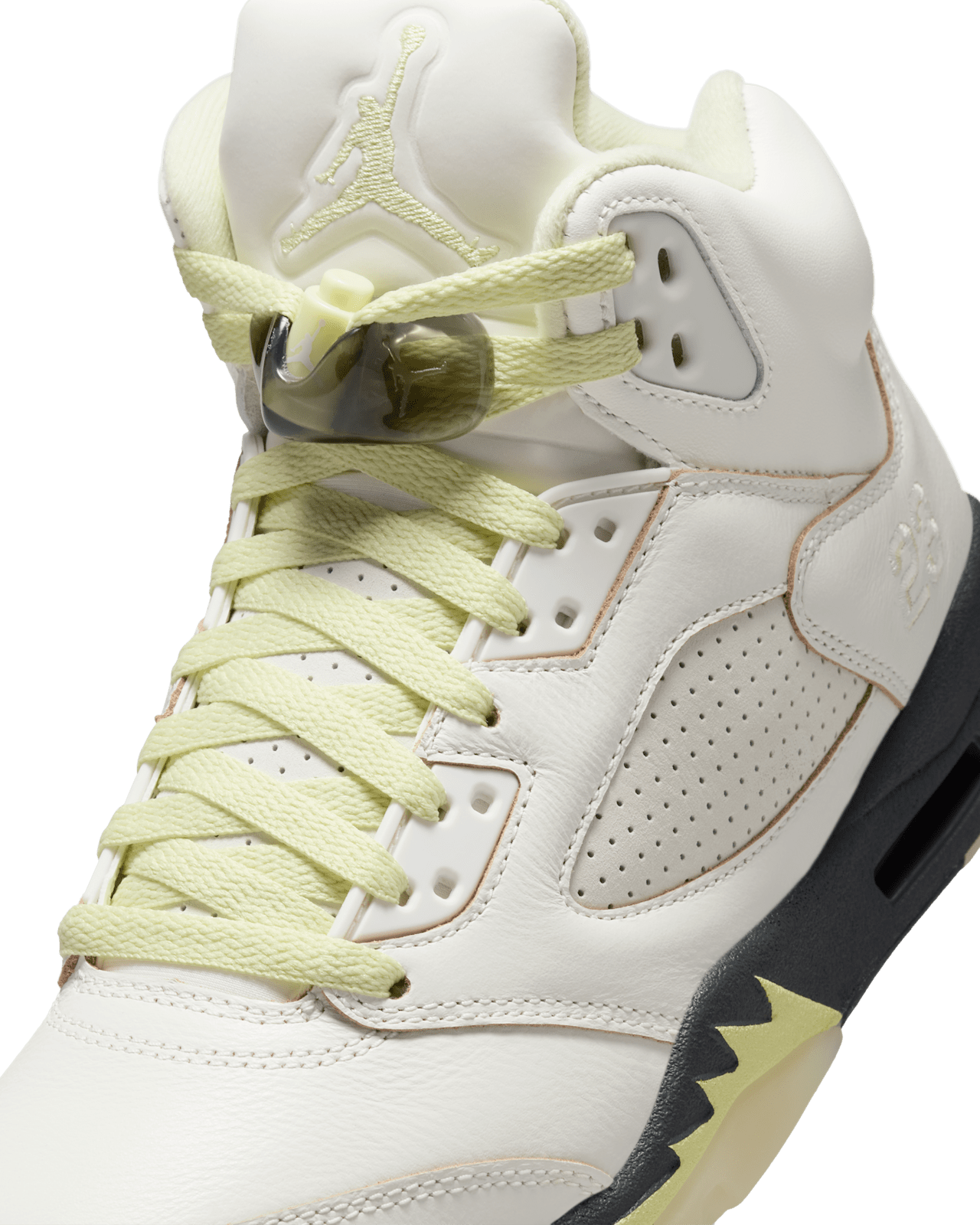 Fecha de lanzamiento de los Air Jordan 5 "Luminous Green and Sail" (IM7592-130)