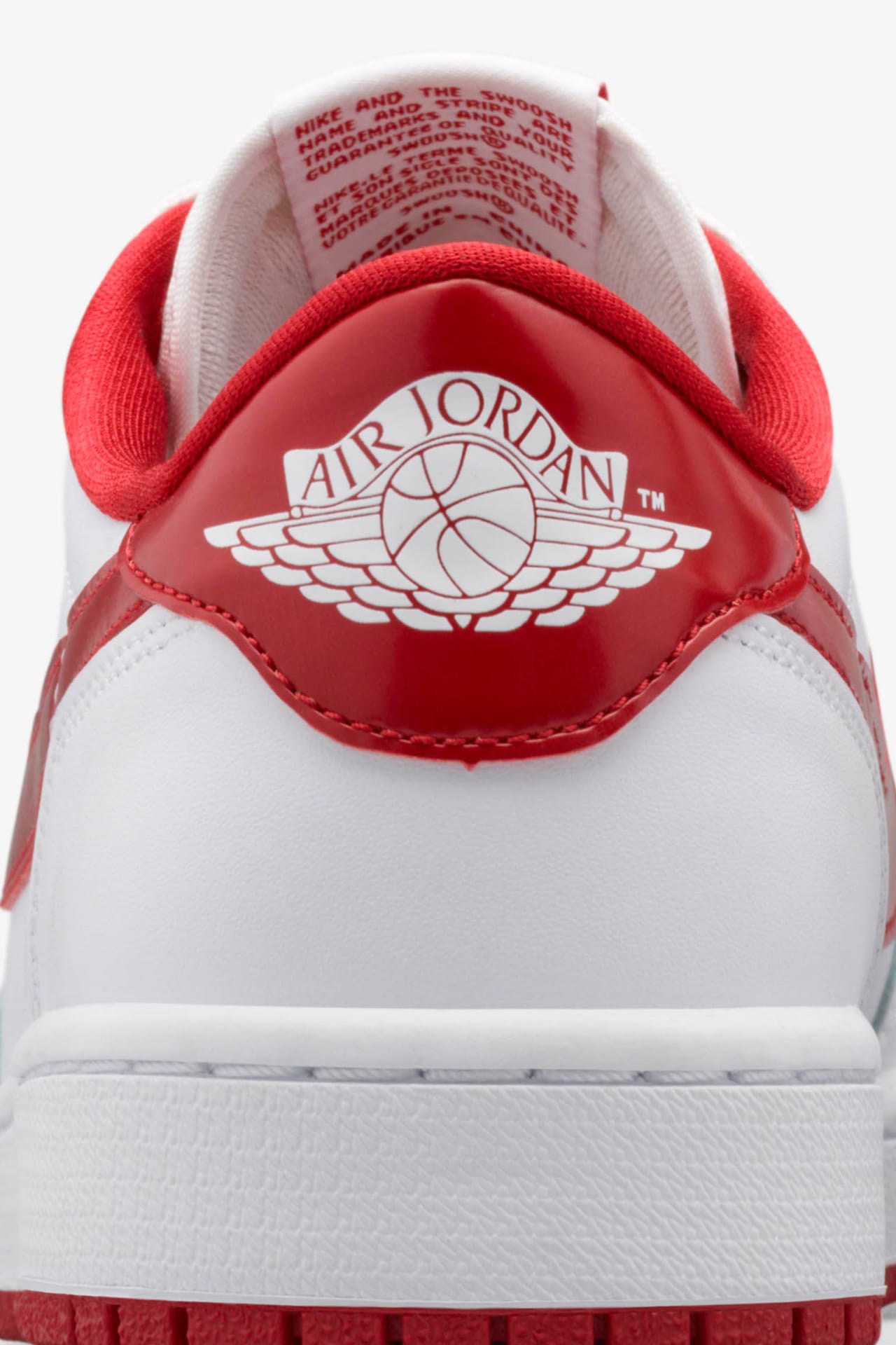 Air Jordan 1 Retro Low 'White & Red' Release Date