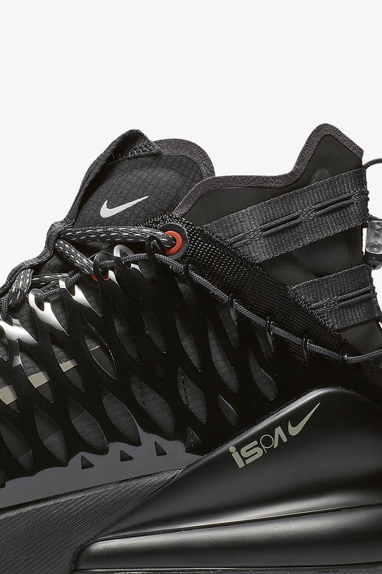 Nike Air Max 270 ISPA Black Dark Stucco Anthracite Release Date. Nike SNKRS