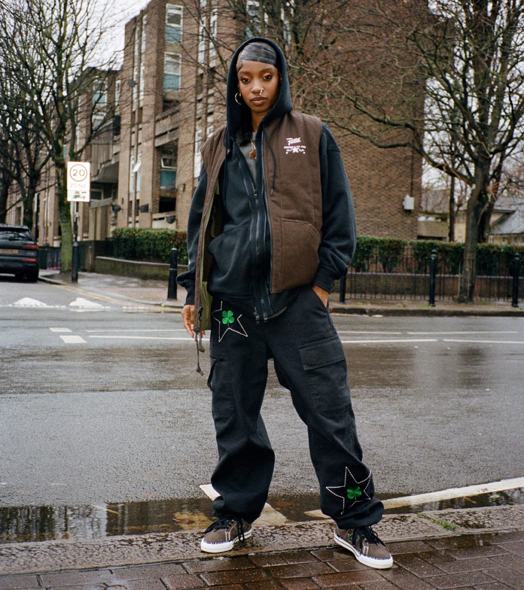 Capsule collection Four-Leaf Clover Converse x Patta