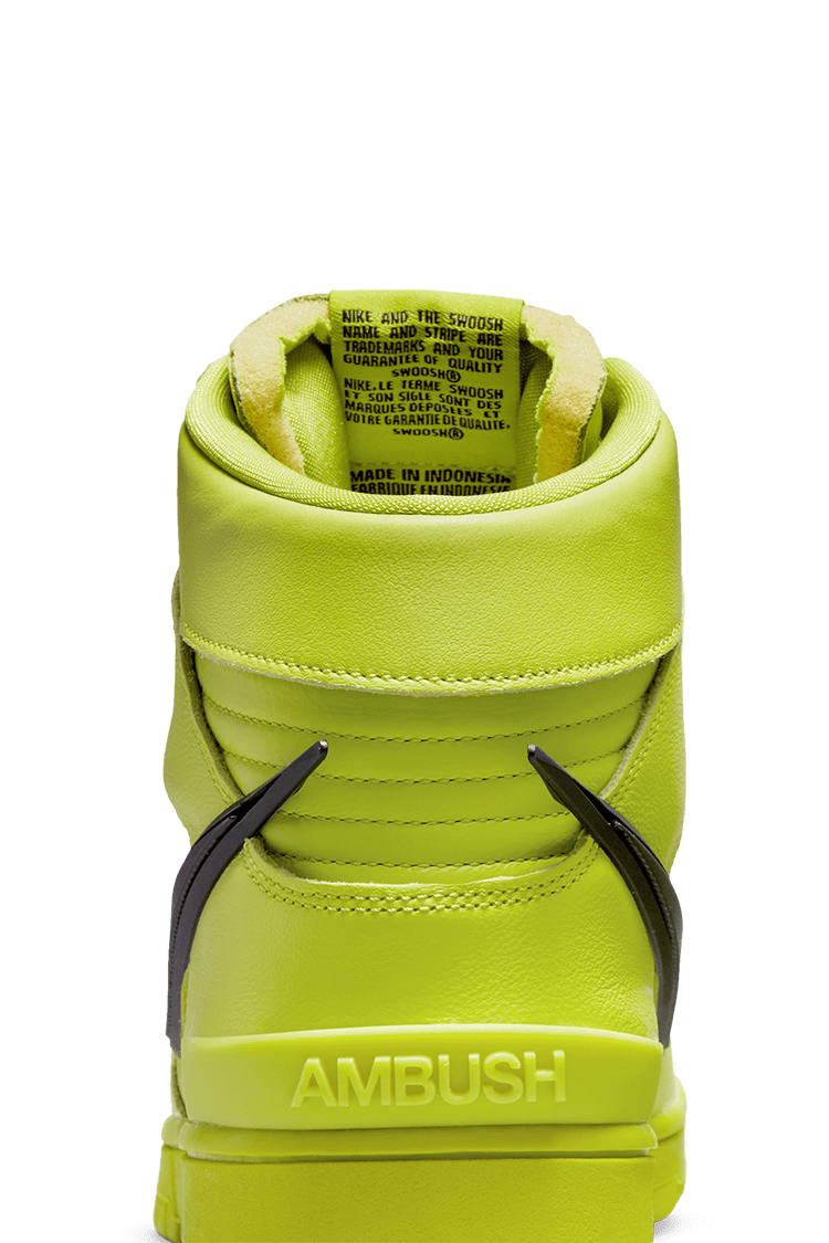 Dunk High x AMBUSH 'Flash Lime' Release Date