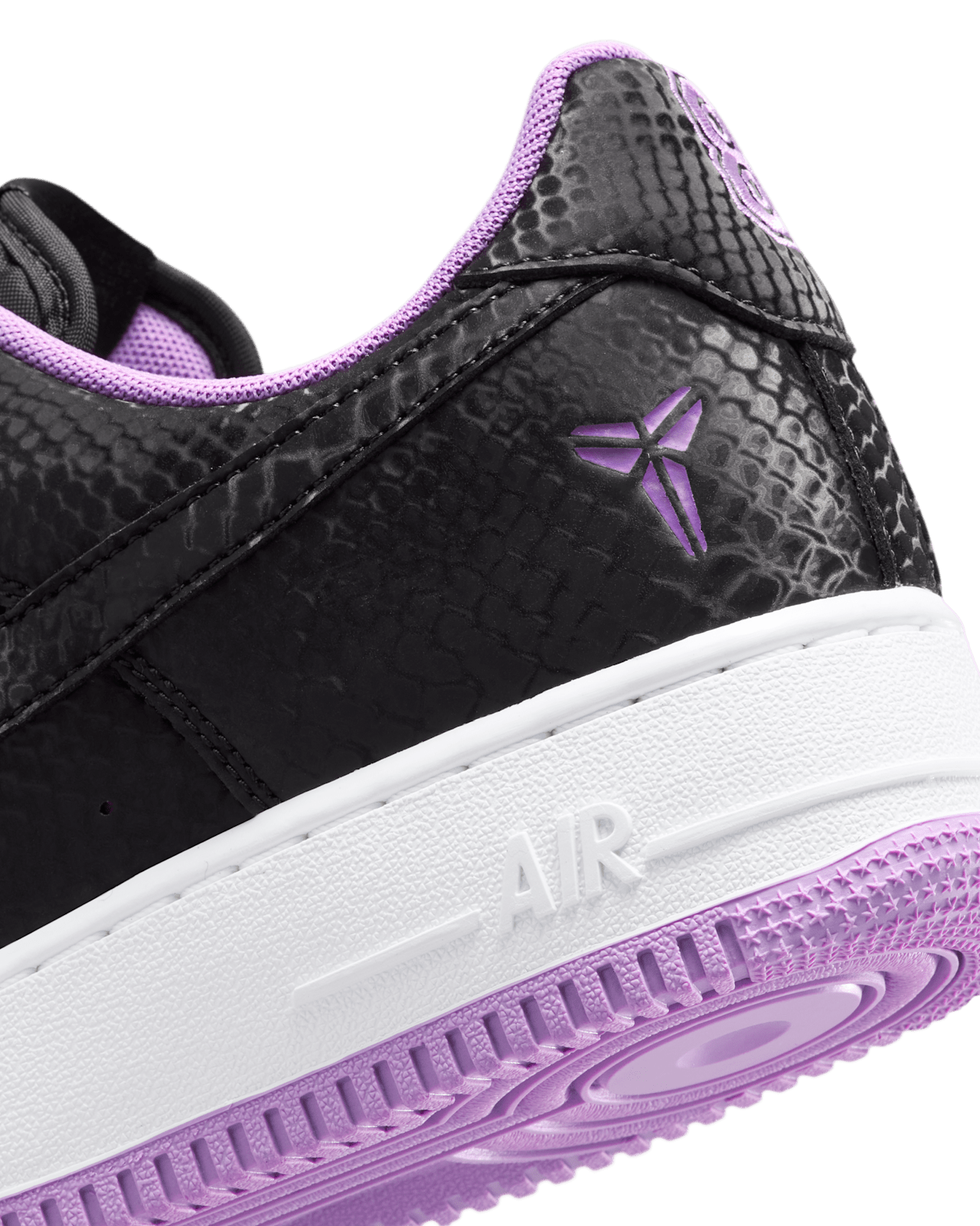Kobe Air Force 1 Low 'Black and Purple Stardust' (IM5757-400) Release Date