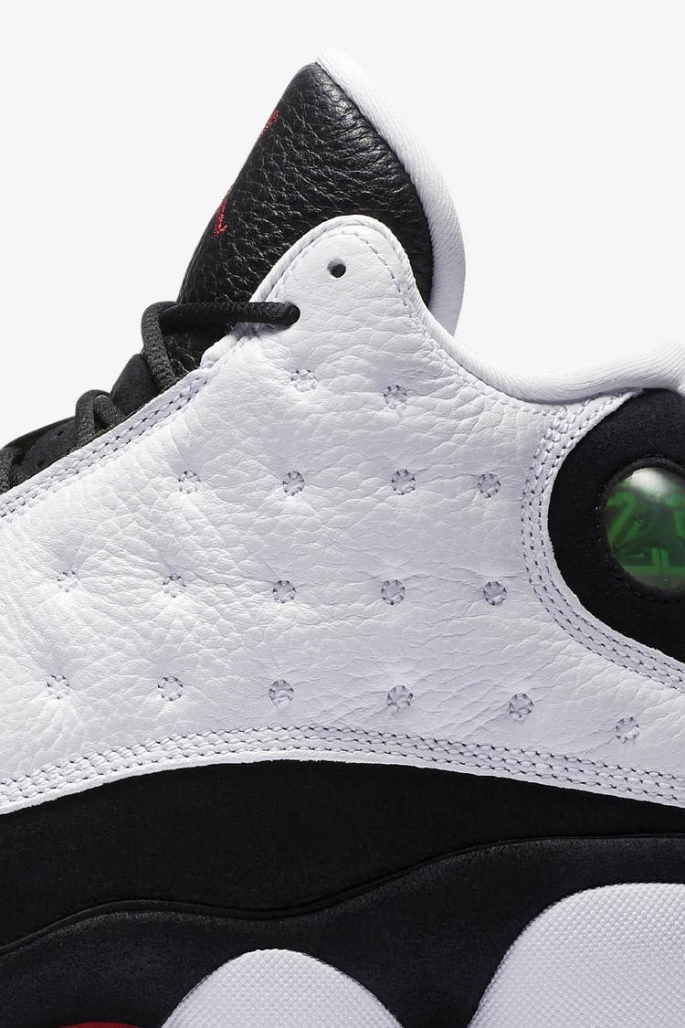 ir Jordan 13 Retro 'White & True Red & Black' Release Date