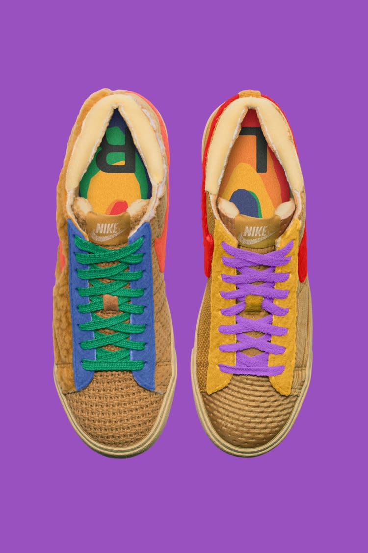 Nike Blazer CPFM Sponge By You Custom Shoe Release Date. Nike SNKRS