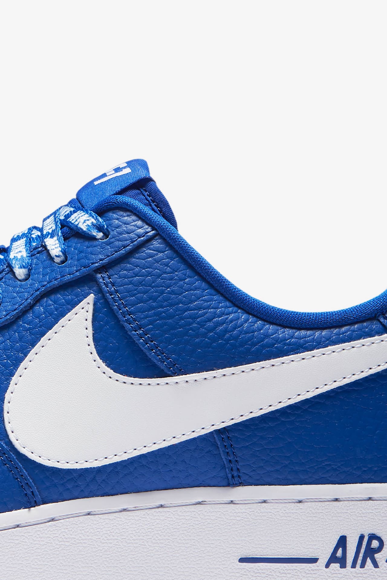 Nike AF 1 Low NBA Game Royal White Release Date. Nike SNKRS