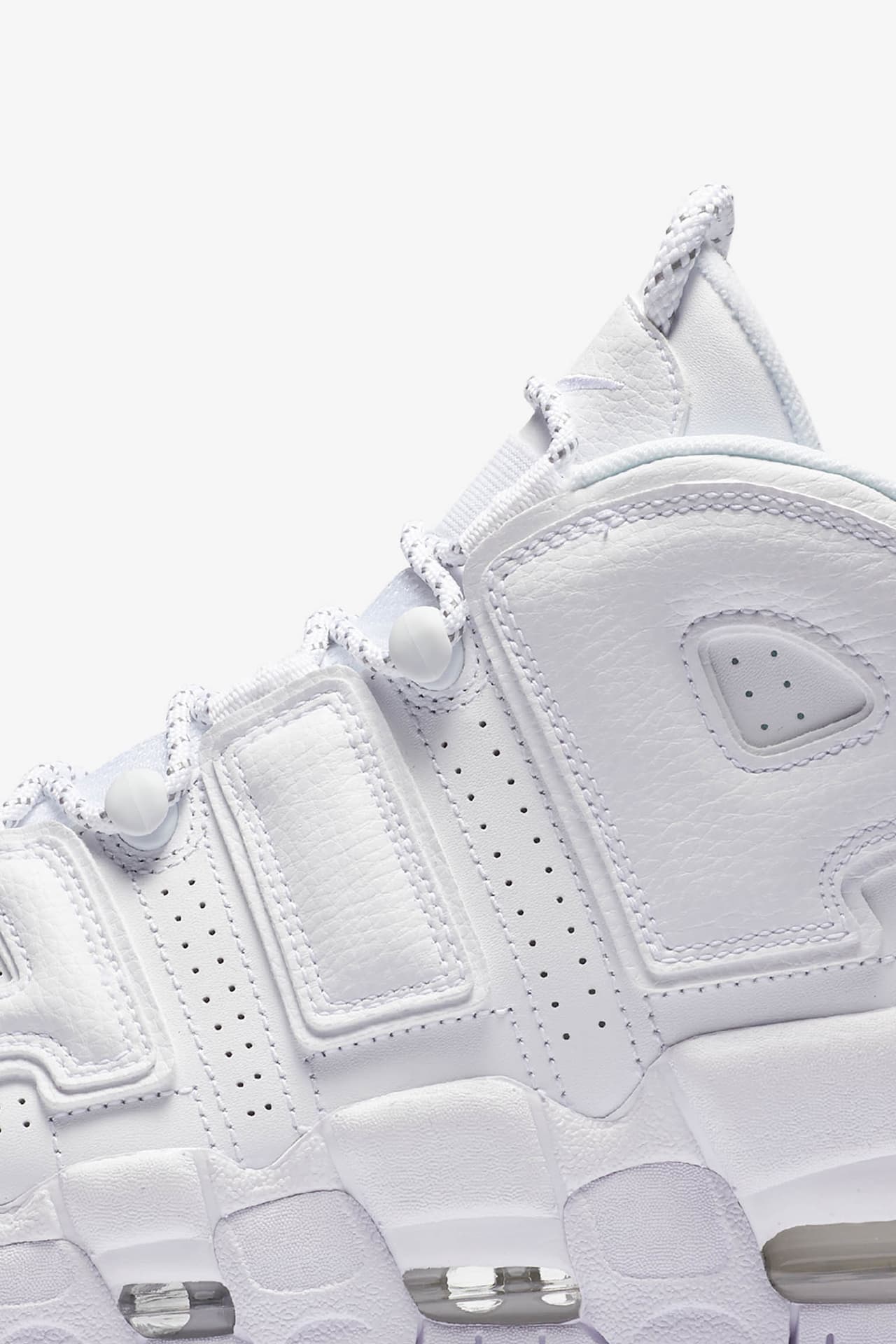 Nike Air More Uptempo White on White Release Date. Nike SNKRS