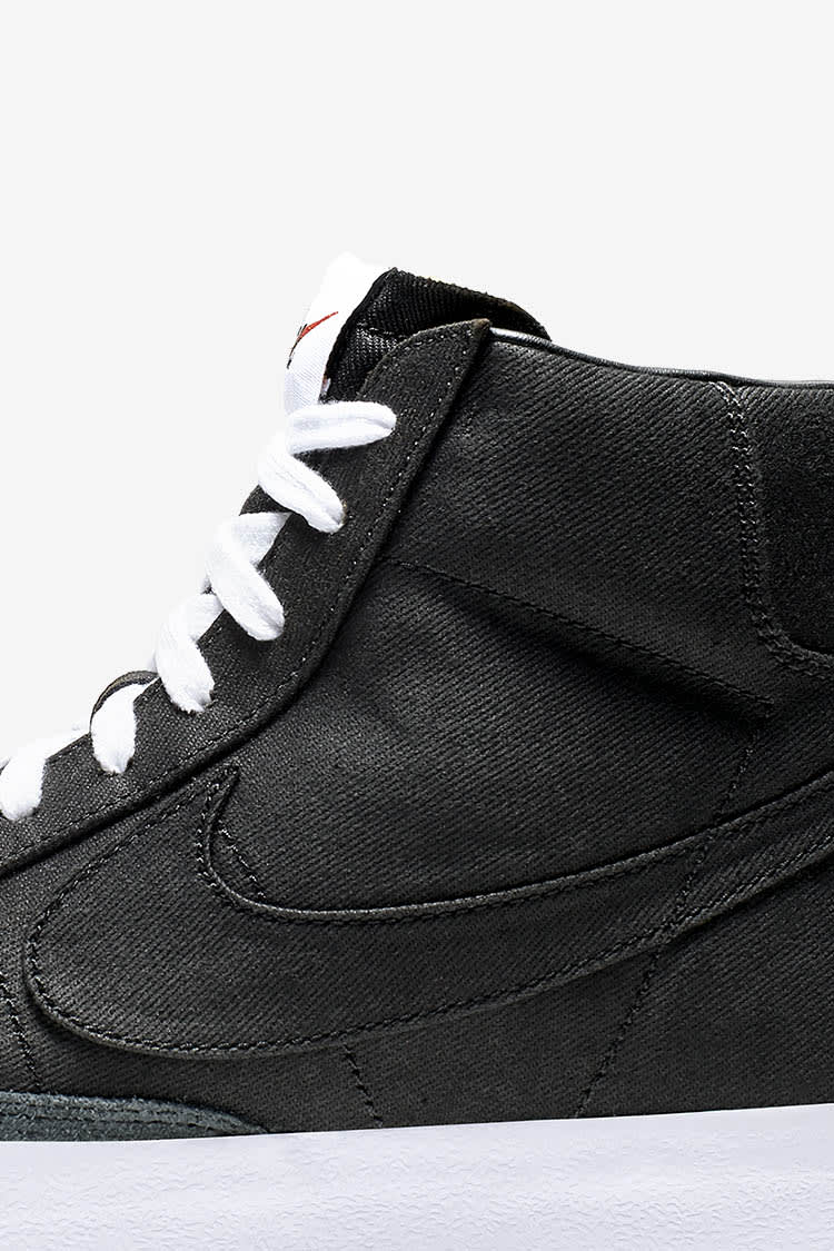 Nike Blazer Mid 77 Black Canvas Release Date. Nike SNKRS