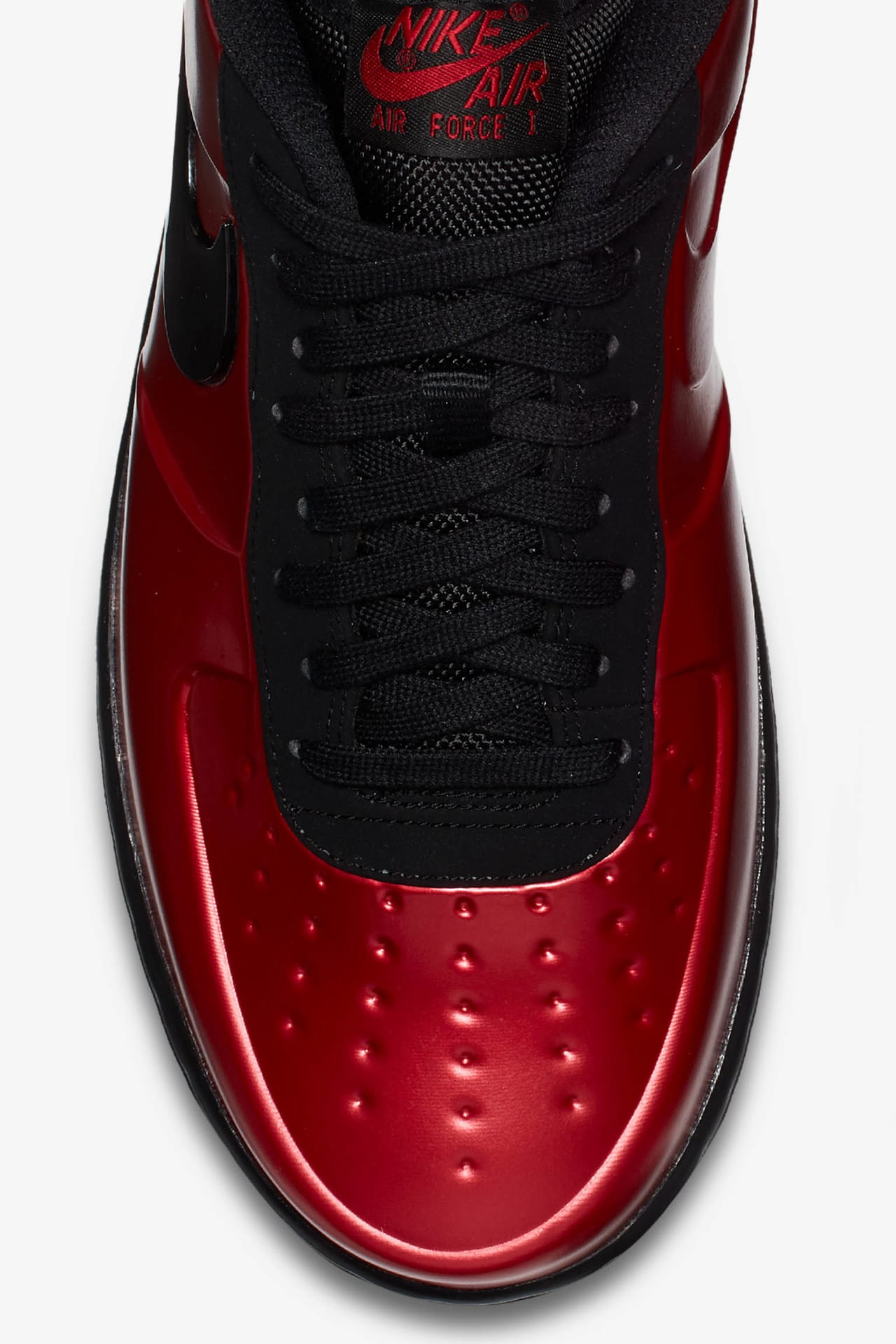 Air force 1 foamposite pro cup gym red black on sale