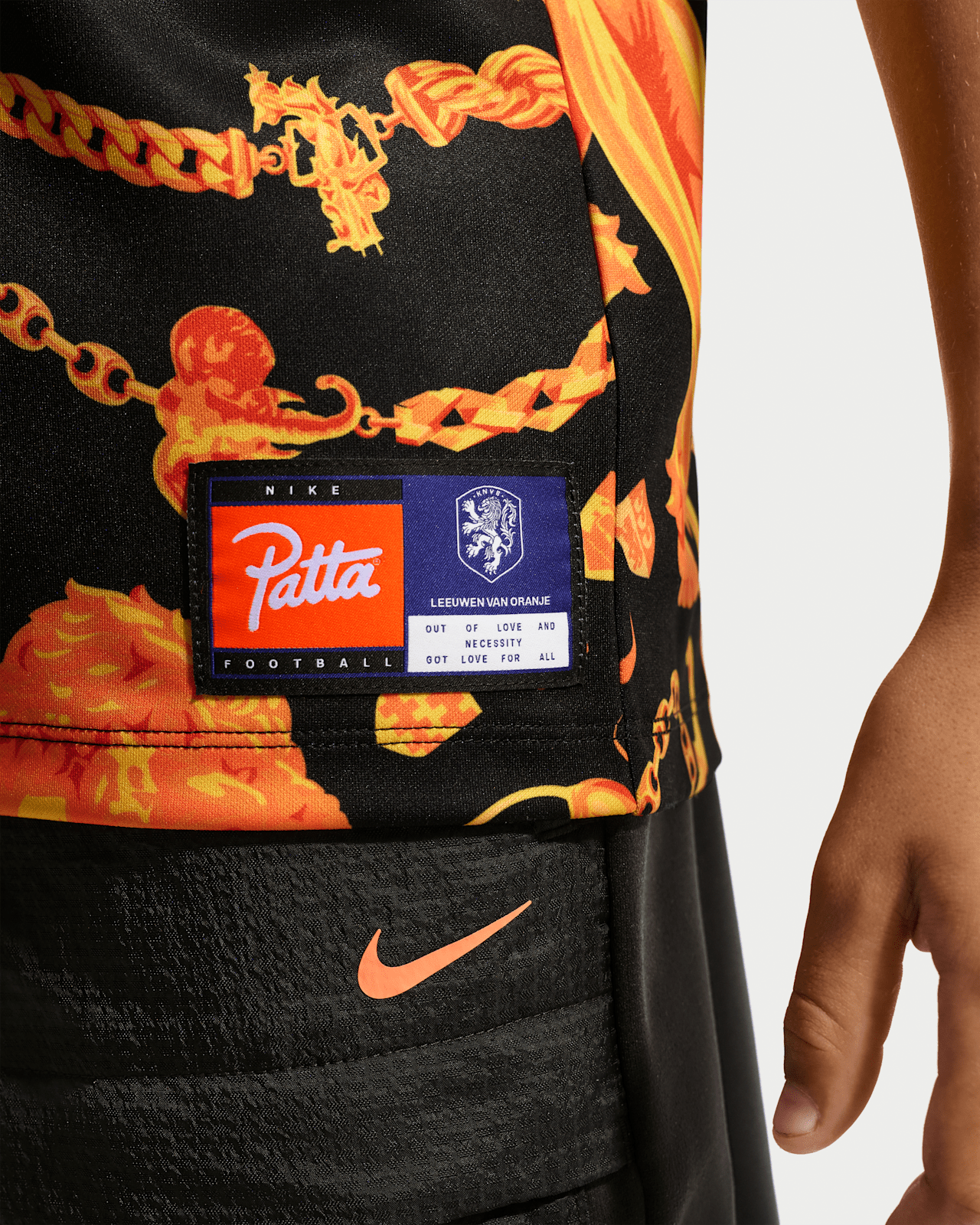 Netherlands x Patta Big Kids' Short-Sleeve Soccer Top Release Date