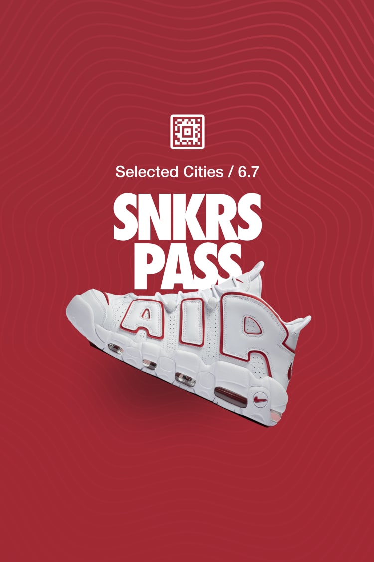 【NIKE公式】SNKRS PASS エア モア アップテンポ 'White and Varsity Red' (921948-102 / Uptempo)