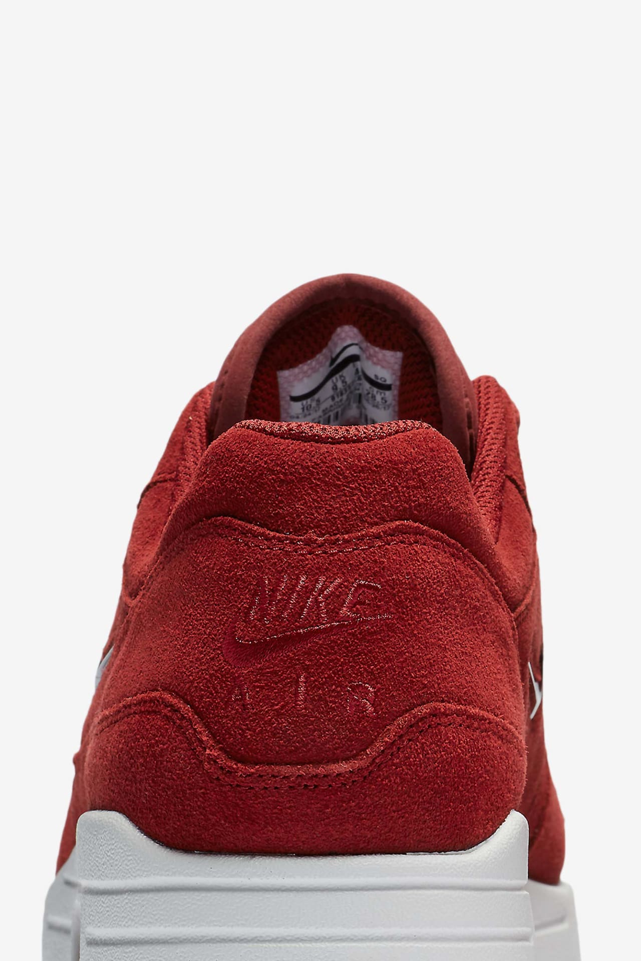 Nike Air Max 1 Premium Dark Red Nike SNKRS