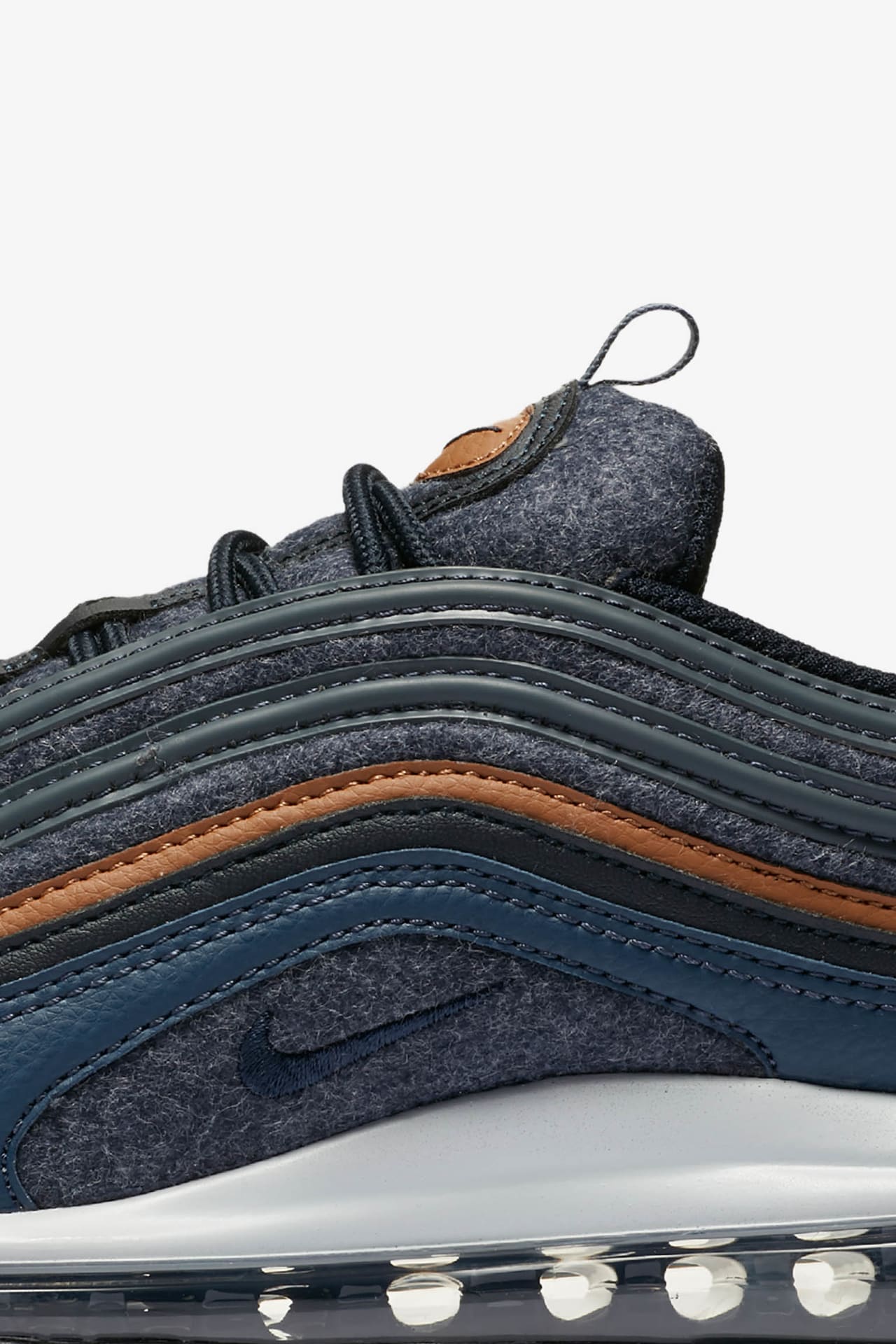 Nike Air Max 97 Premium Thunder Blue Dark Obsidian Erscheinungsdatum. Nike SNKRS