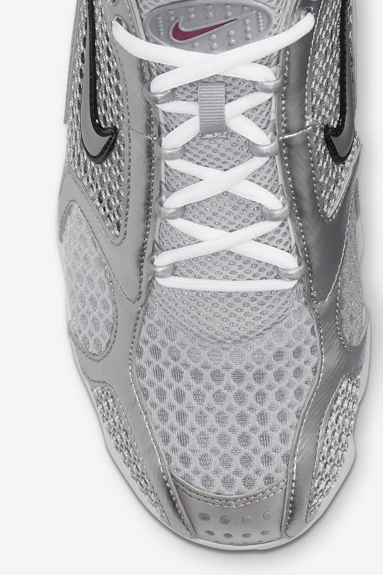 Air Zoom Spiridon Cage 2 'Metallic Silver' Release Date