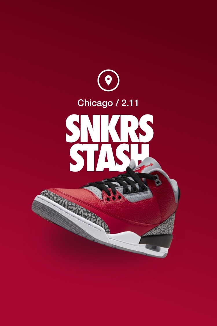 SNKRS Stash: Air Jordan III 'CHI'