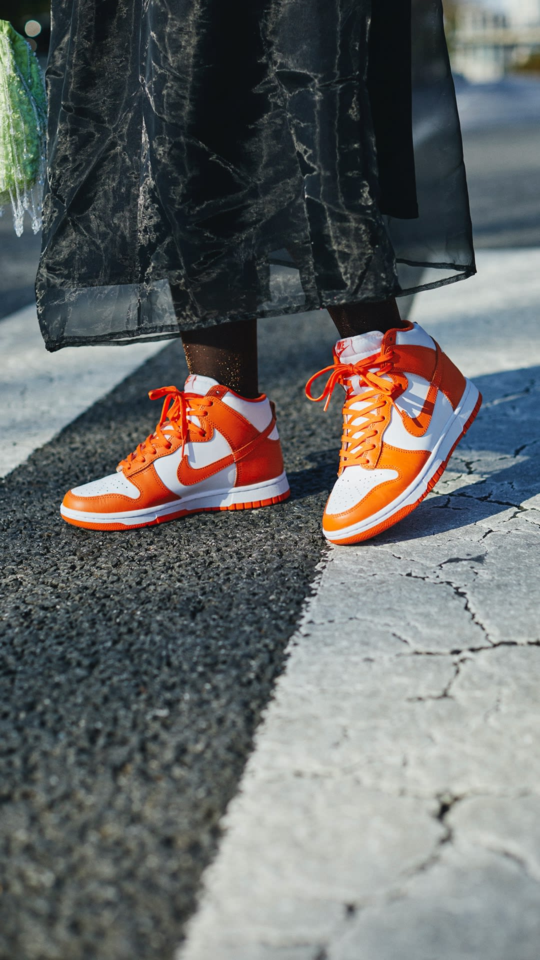 ナイキ NIKE Dunk High White Orange Blaze Varsity Blue ダンクハイ 317982-181 メンズ靴  スニーカー オレンジ 28cm 101-shoes1691 | 古着通販のドンドンサガール