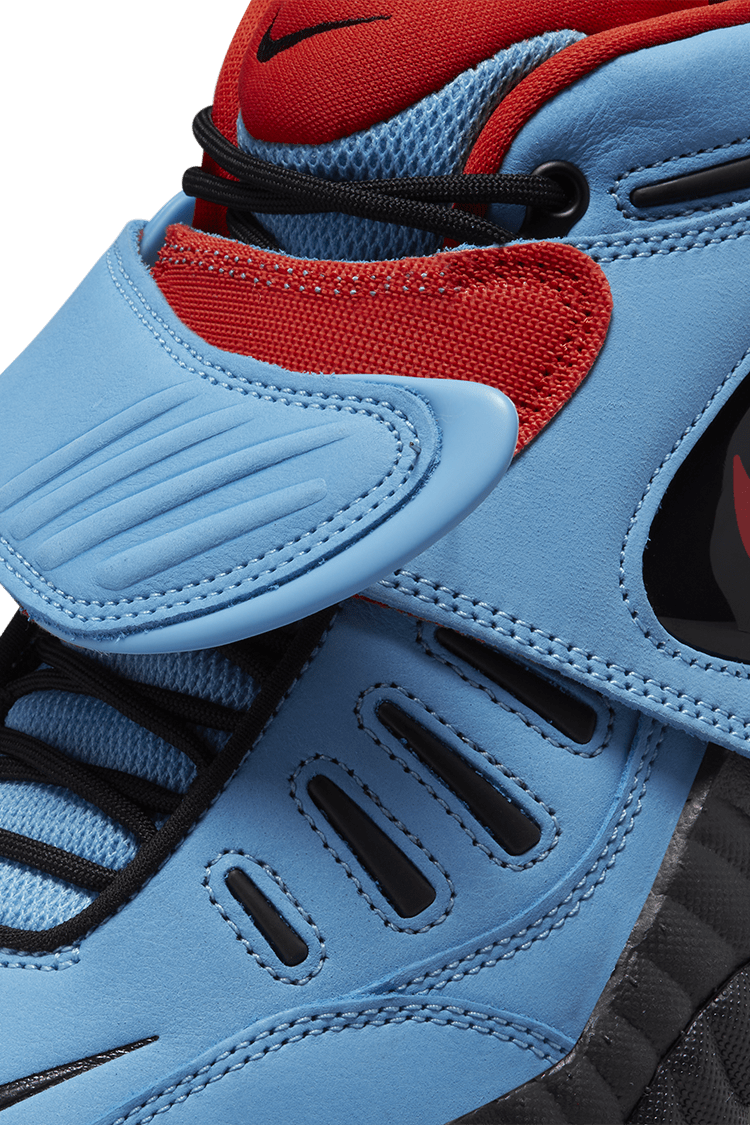 Air Adjust Force x AMBUSH® 'University Blue and Habanero Red' (DM8465-400)  Release Date. Nike SNKRS