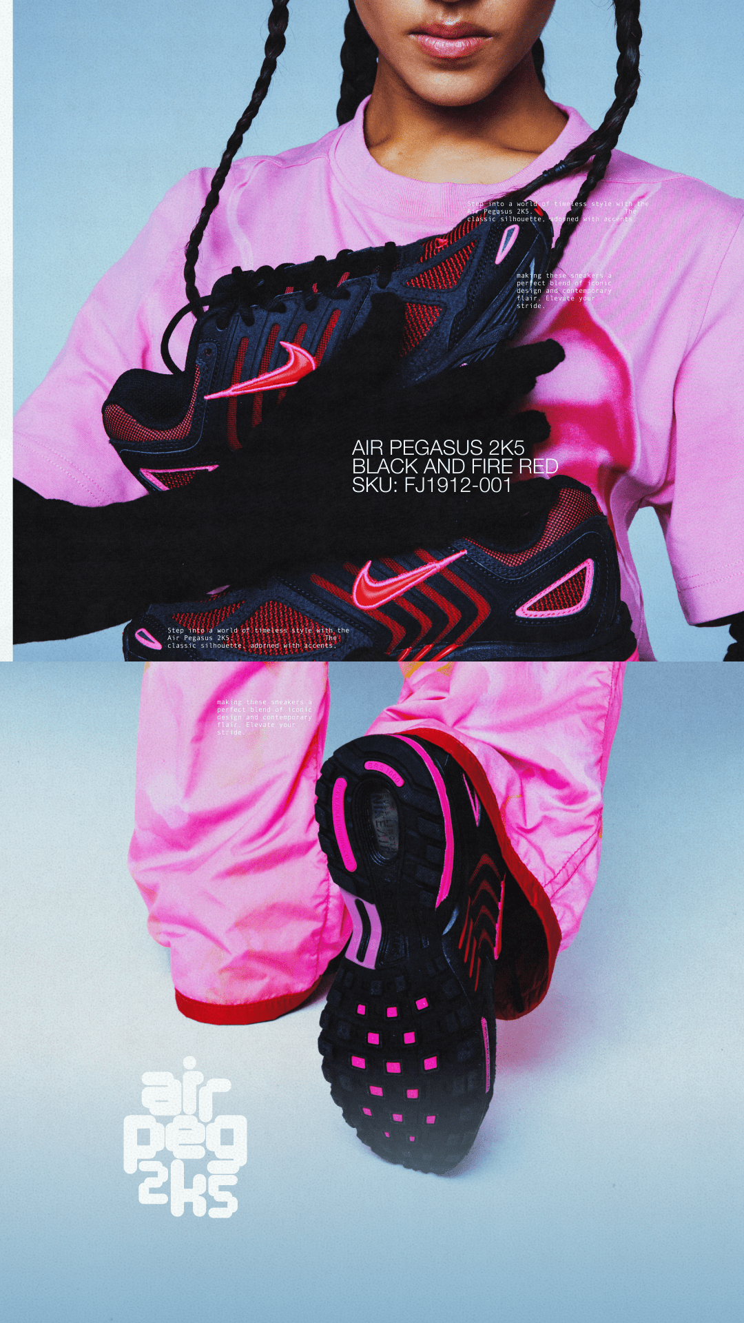 Classic Catalogs: Air Peg 2K5 „Black & Fire Red”