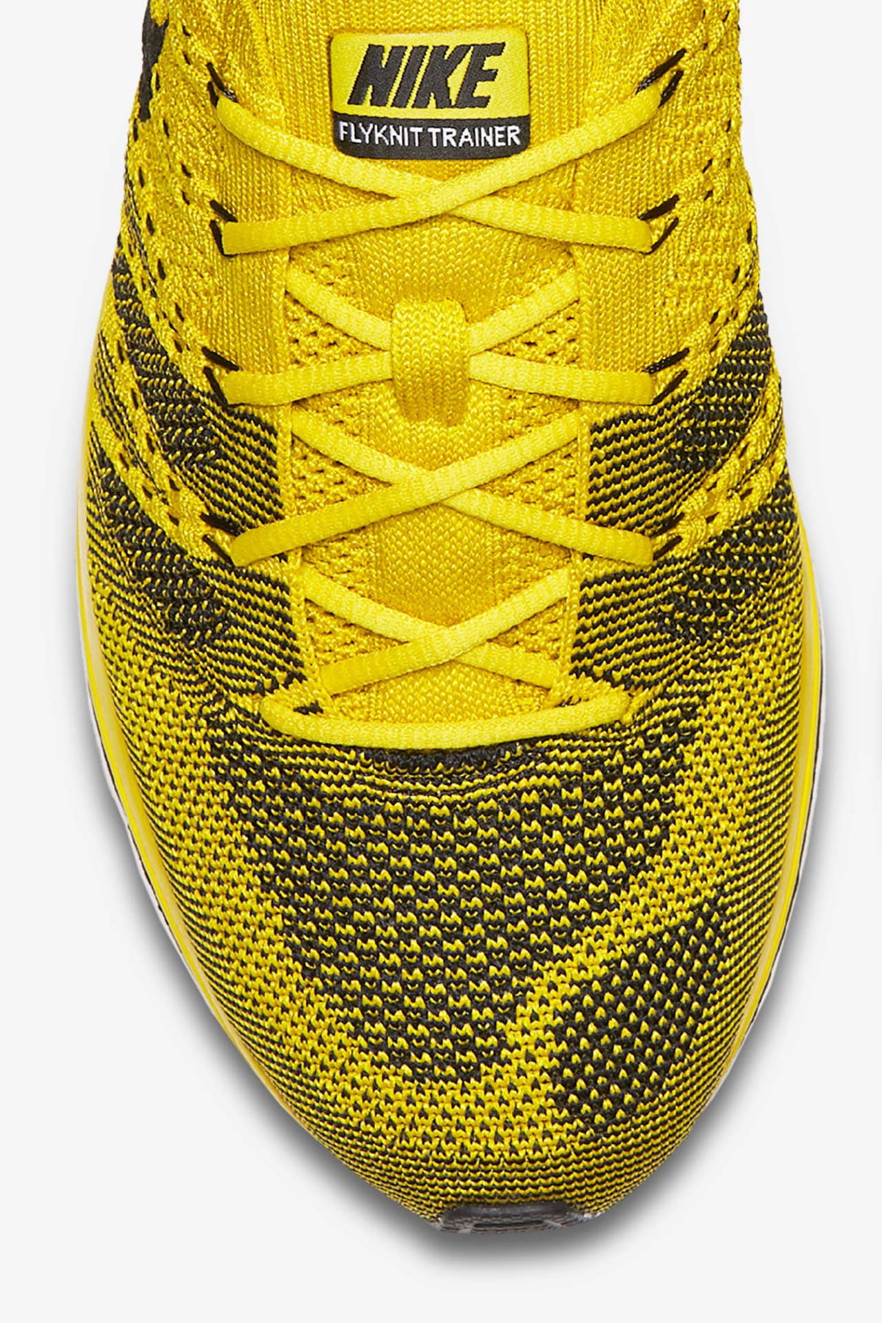 Nike flyknit trainer femme jaune online