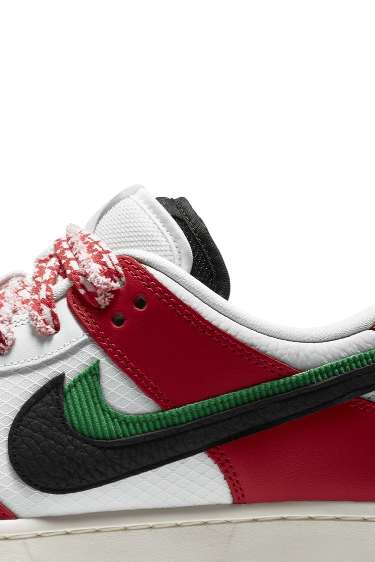 SB Dunk Low x FRAME 'Chile Red' — releasedatum