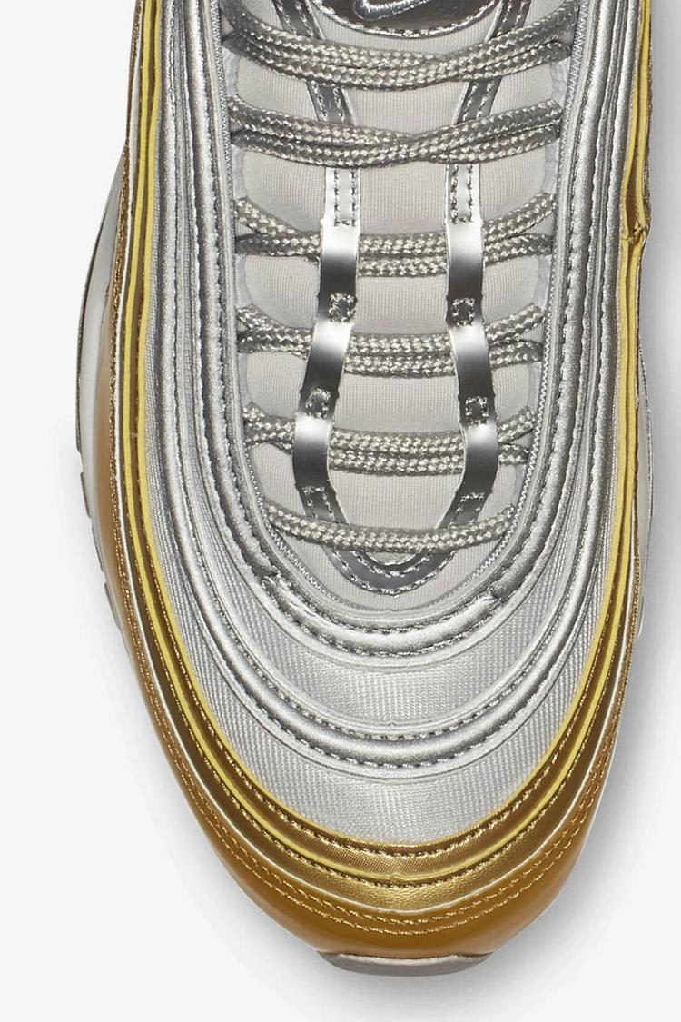 Women s Air Max 97 Vast Grey Metallic Gold Metallic Silver Release Date. Nike SNKRS