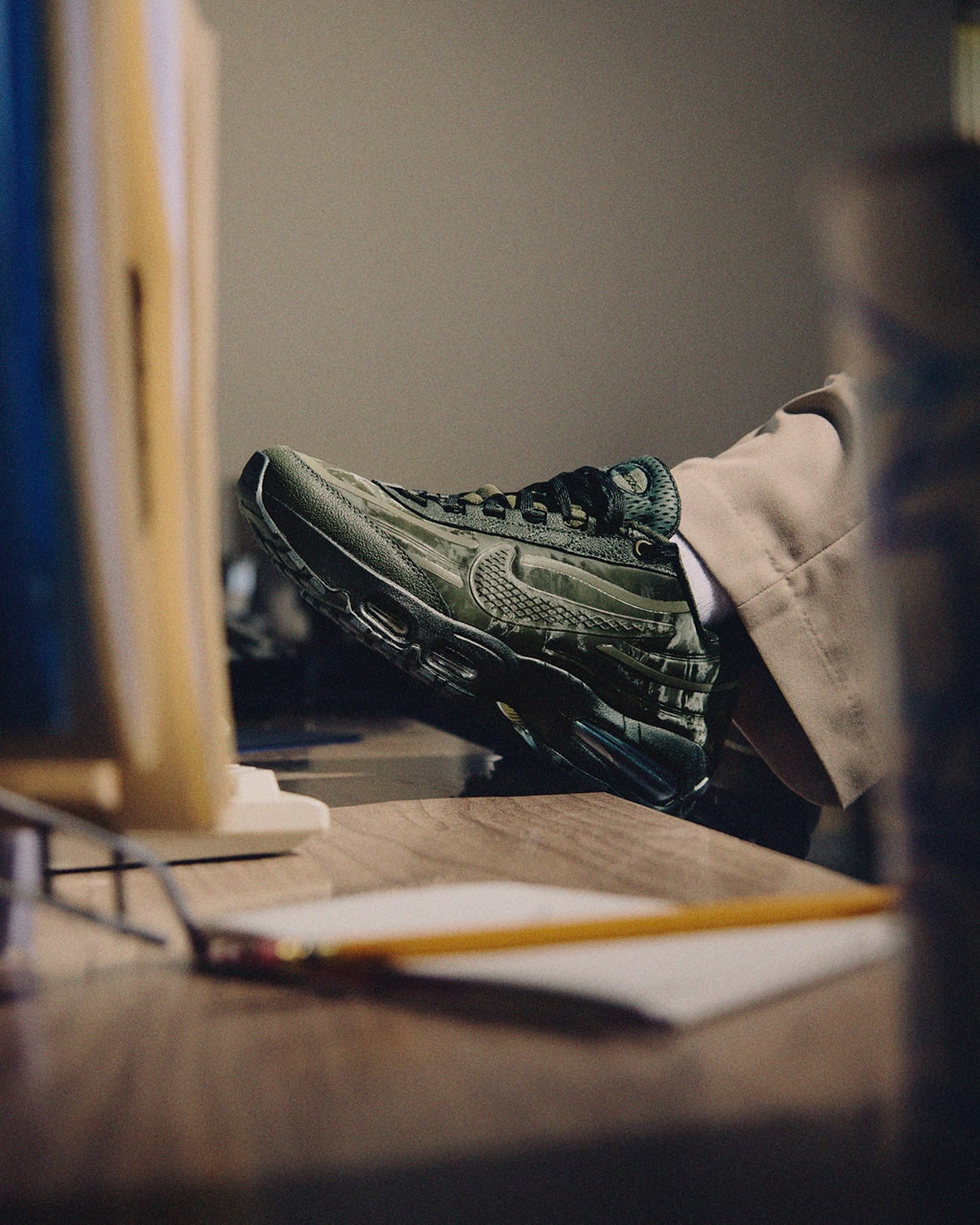 วันเปิดตัว Air Max 95 x WORKSOUT "Medium Olive and Sequoia" (HQ0263-300)
