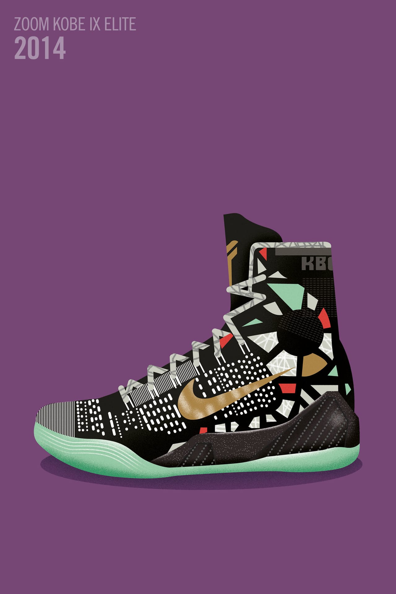 Art et sneakers : le règne du Black Mamba