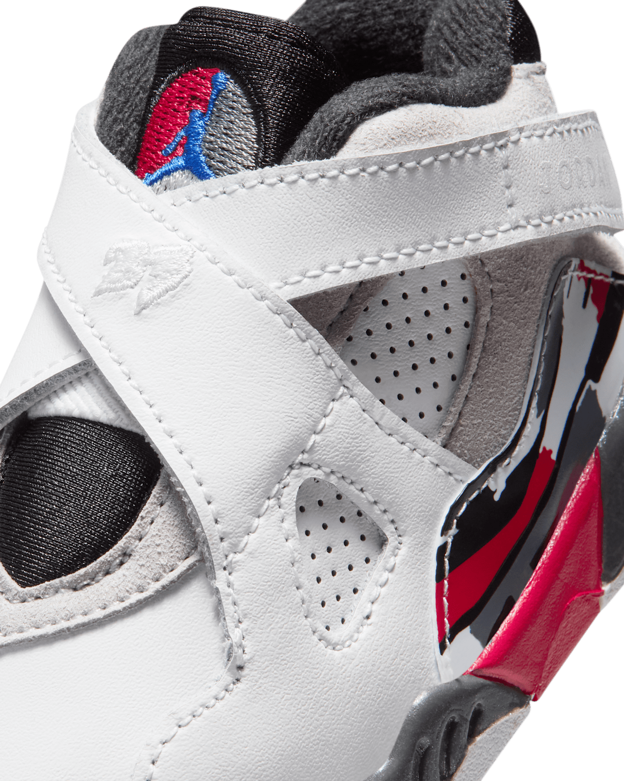 Toddler Jordan 8 'White and True Red' (305360-100)