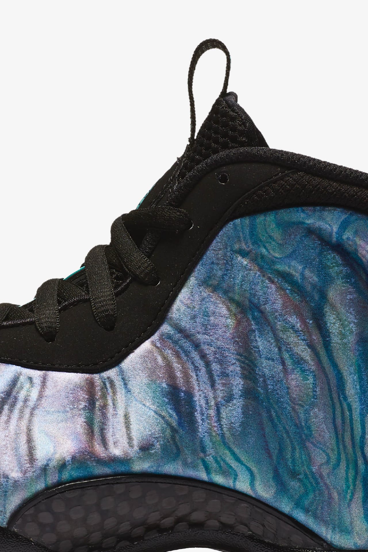 Black aurora green foamposite on sale