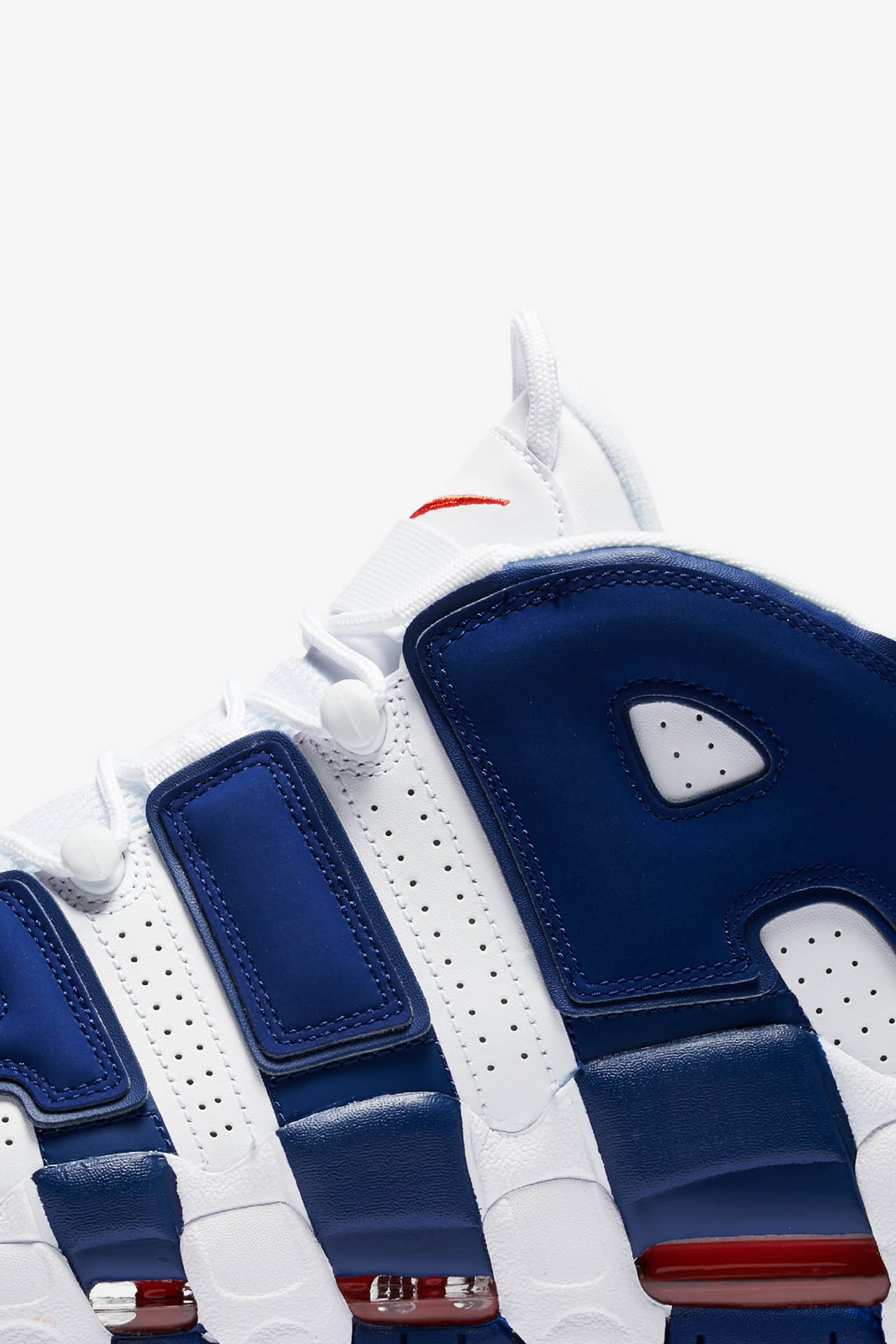 Nike Air More Uptempo '96 'White & Deep Royal Blue'