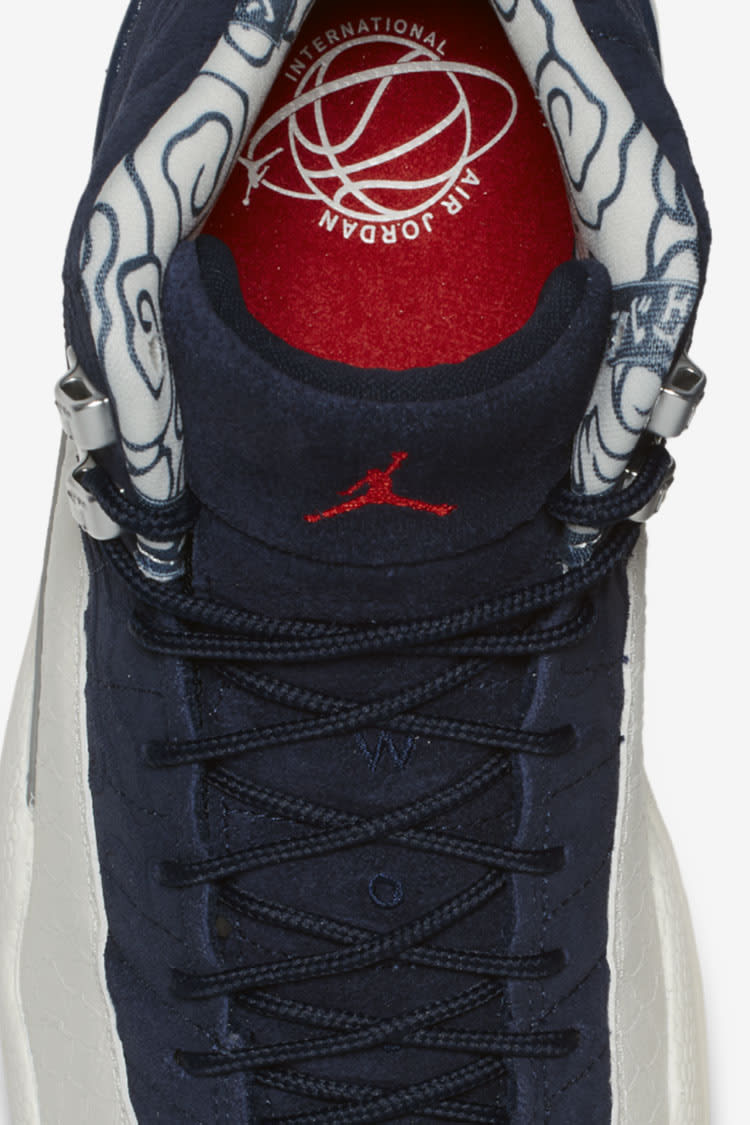 Air Jordan 12 International Flight College Navy Release Date. Nike SNKRS