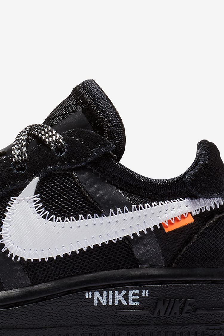 The Ten: Toddler Air Force 1 Low 'Black & Cone & White' Release Date