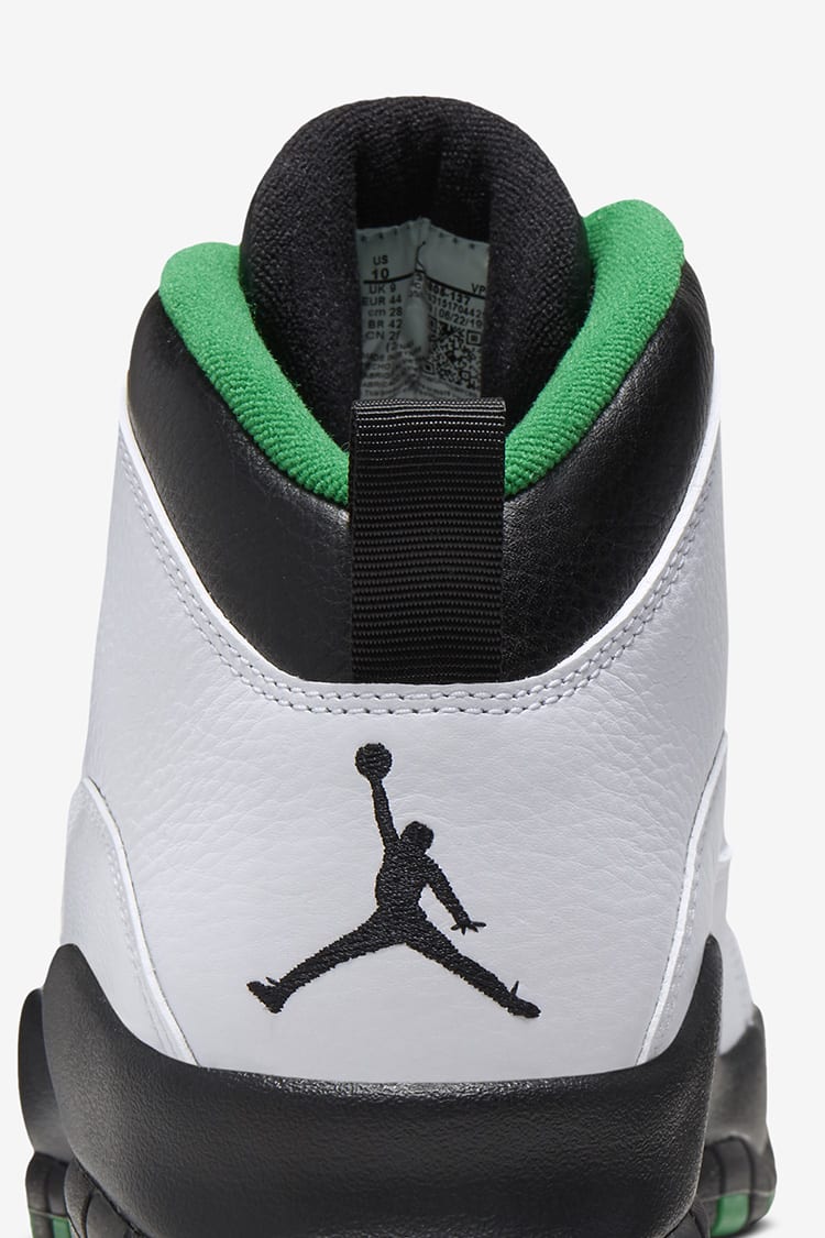 Air jordan 10 green on sale