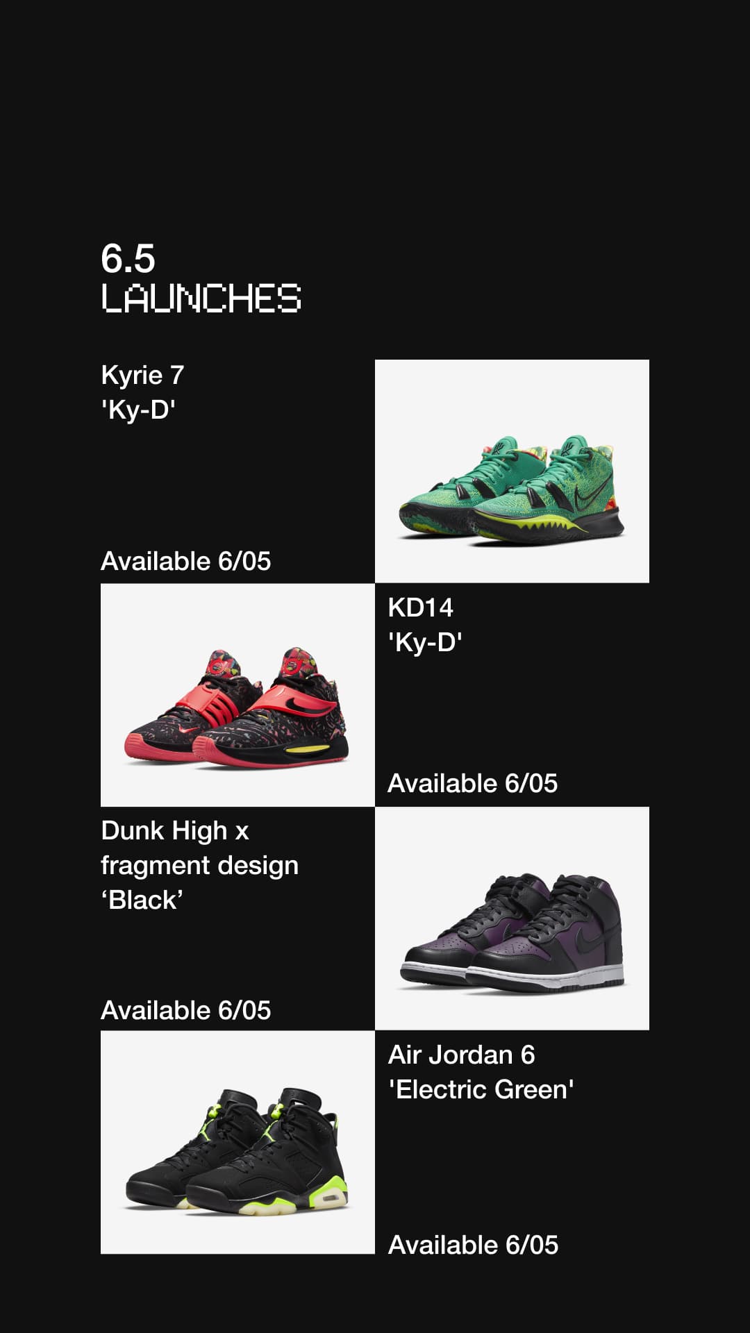 This Week In SNKRS: 05.30 - 06.05