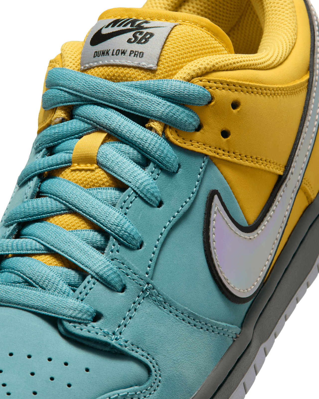 Nike SB Dunk Low Pro 'Lightning and Denim Turquoise' (IR1888-700) Release Date 