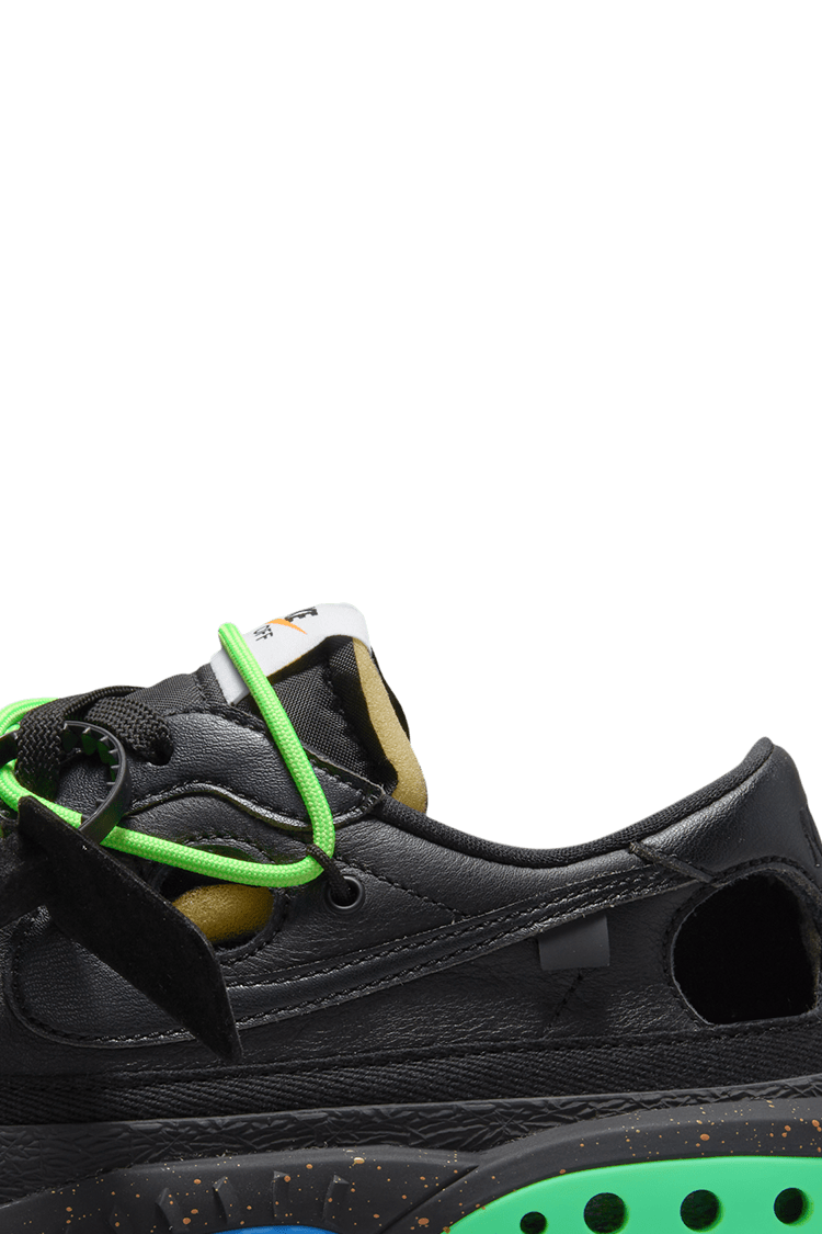 Blazer Low x Off-White ™ 'Black and Electro Green' (DH7863-001) Release Date