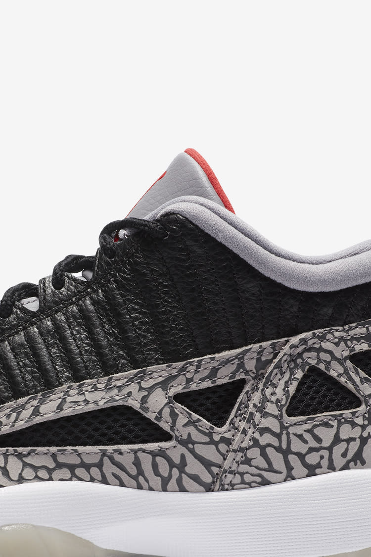 Air Jordan 11 Low I.E. 'Black Cement' Release Date