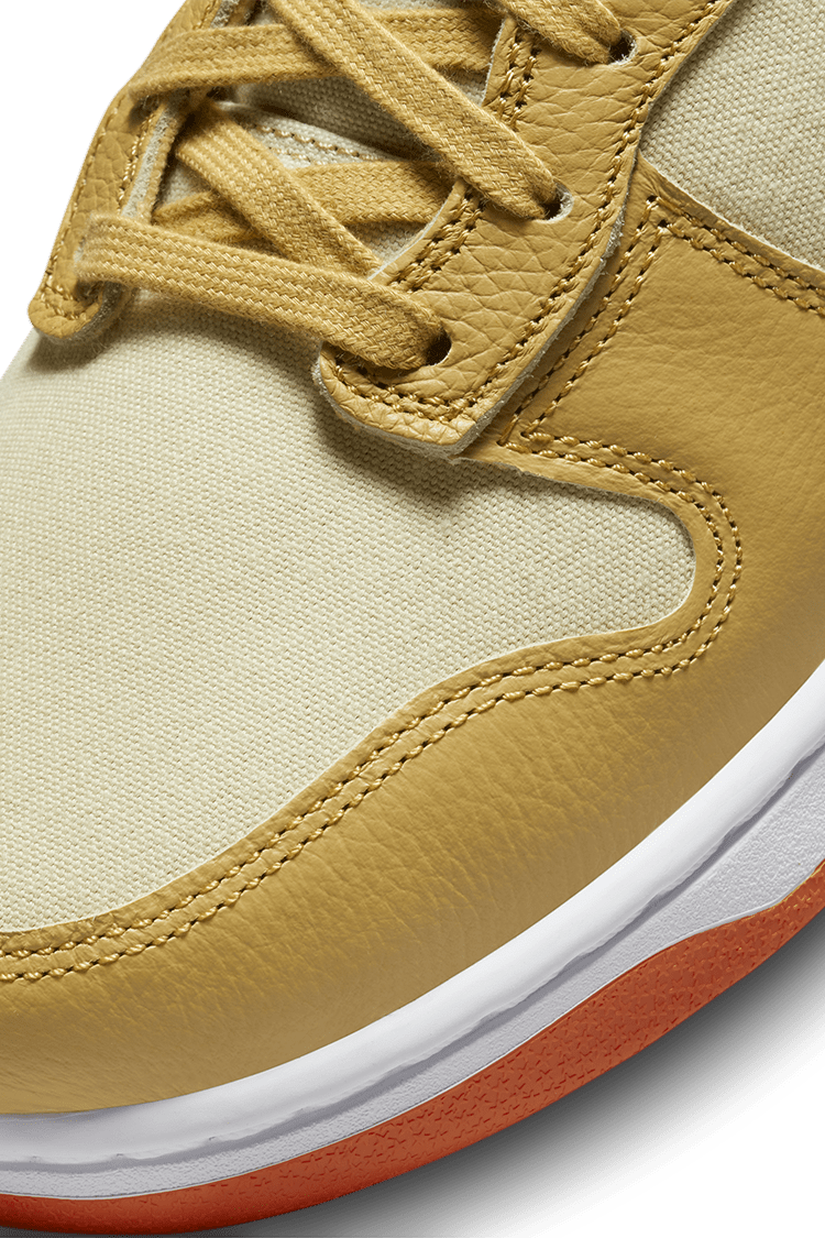Fecha de lanzamiento del Dunk High "Wheat Gold and Safety Orange" (DV7215-700)