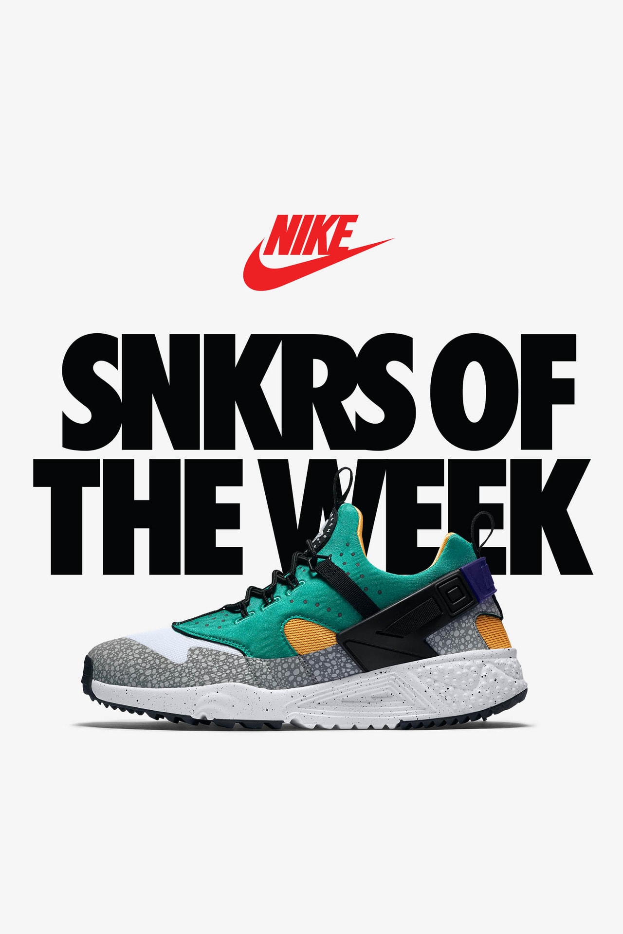 Nike Air Huarache Utility Safari Emerald Green Nike SNKRS