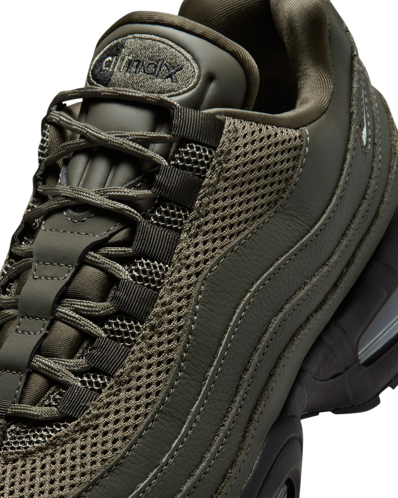 【NIKE公式】レディース エア マックス 95 ビッグ バブル 'Cargo Khaki and Black' (IH1413-300) 発売日