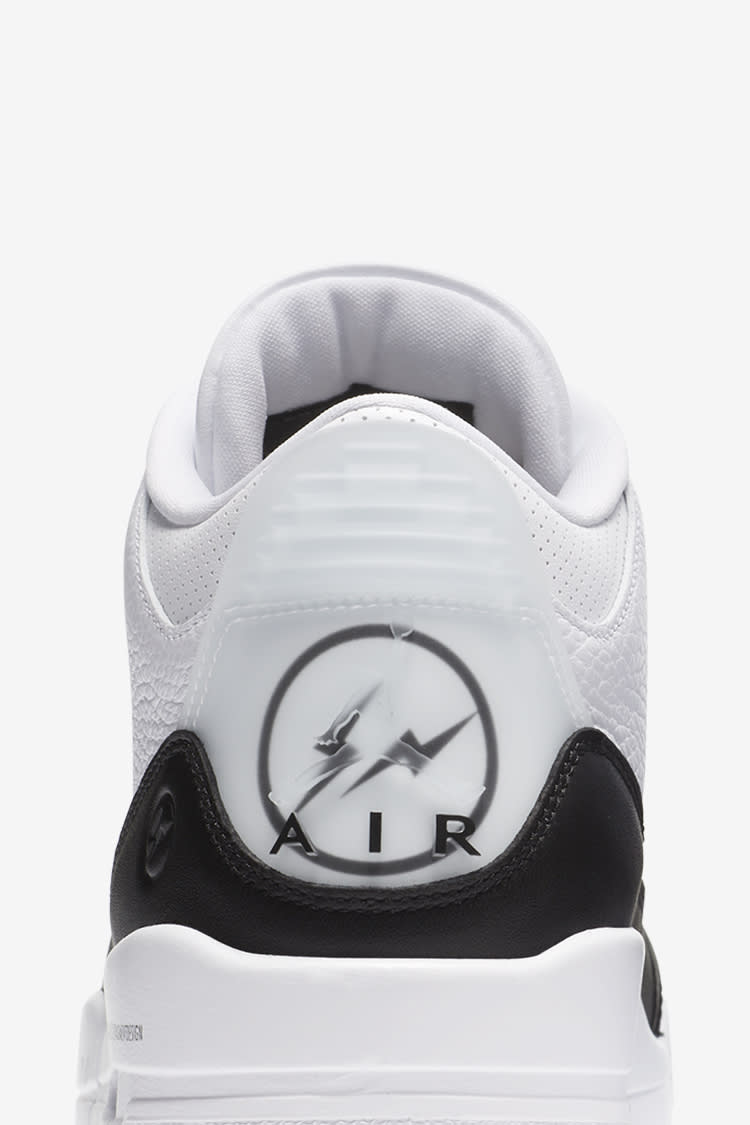 Air Jordan 3 x Fragment "White" - Data del lancio