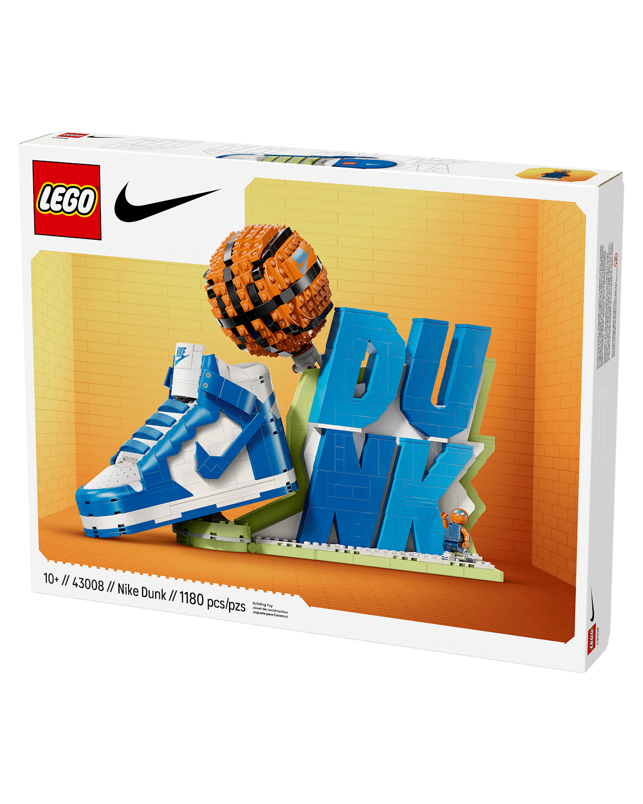 วันเปิดตัวเซ็ตตัวต่อ Nike Dunk x LEGO® "ชุดตัวต่อสนีกเกอร์พร้อม Minifigure รุ่นพิเศษ" (LE1000-471)