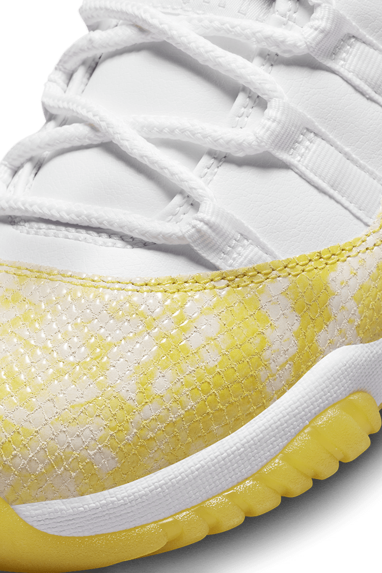 Air Jordan 11 "Yellow Snakeskin" für jüngere Kinder (580522-107)
