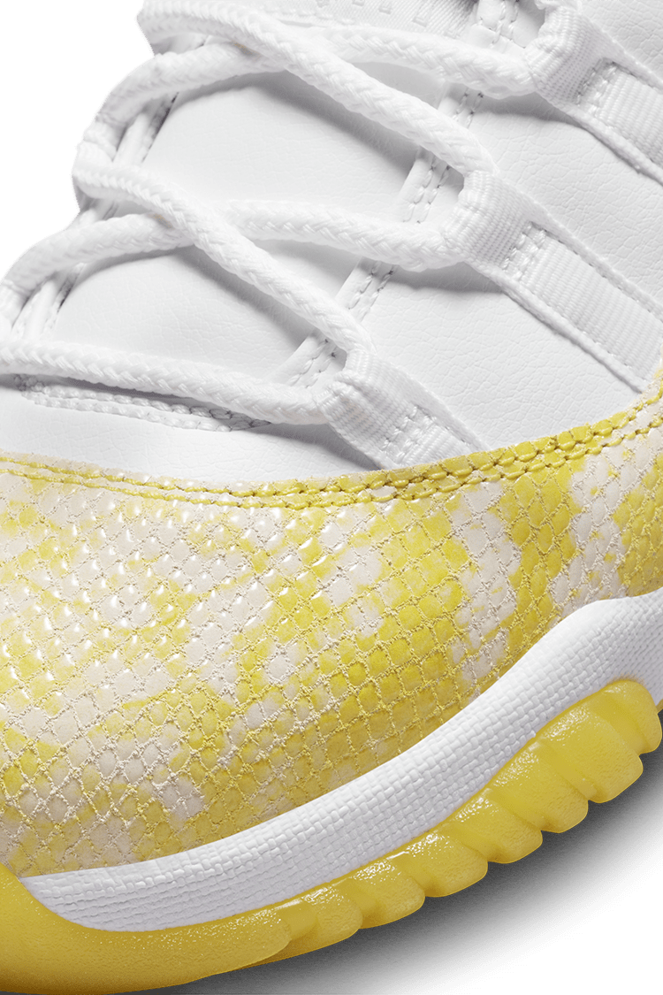 Women's Air Jordan 11 'Yellow Snakeskin' (AH7860-107) Release Date 