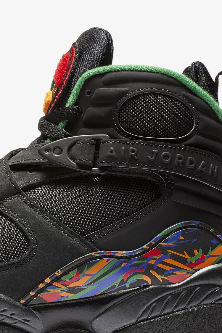 Air Jordan 8 'Black & Orange & Aloe Verde' Release Date